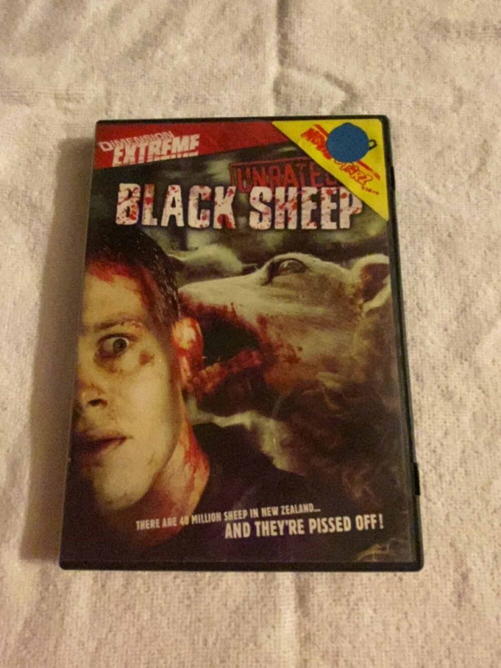 Black Sheep DVD 2006 unrated horror comedy Nathan Meister WETA